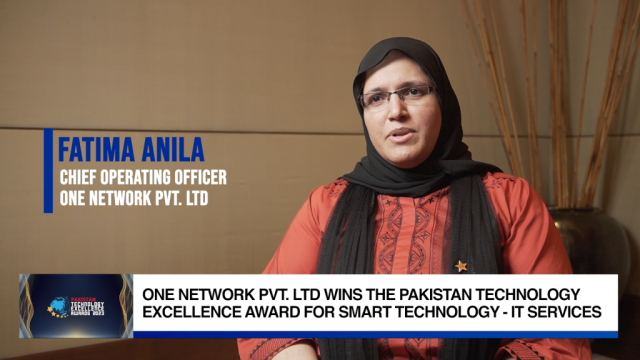 Pakistan Technology Excellence Awards 2023 Winner: One Network Pvt. Ltd